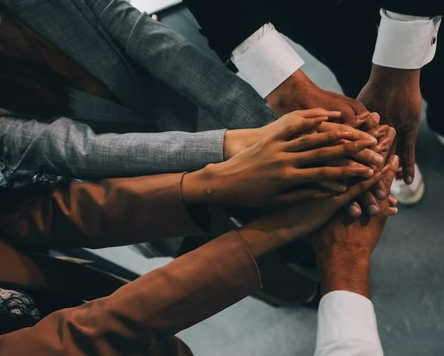 Teamwork and unity representing our mission